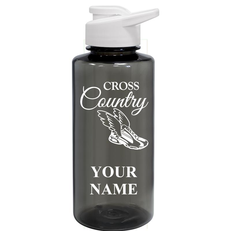 WATER BOTTLE 36OZ GRAY