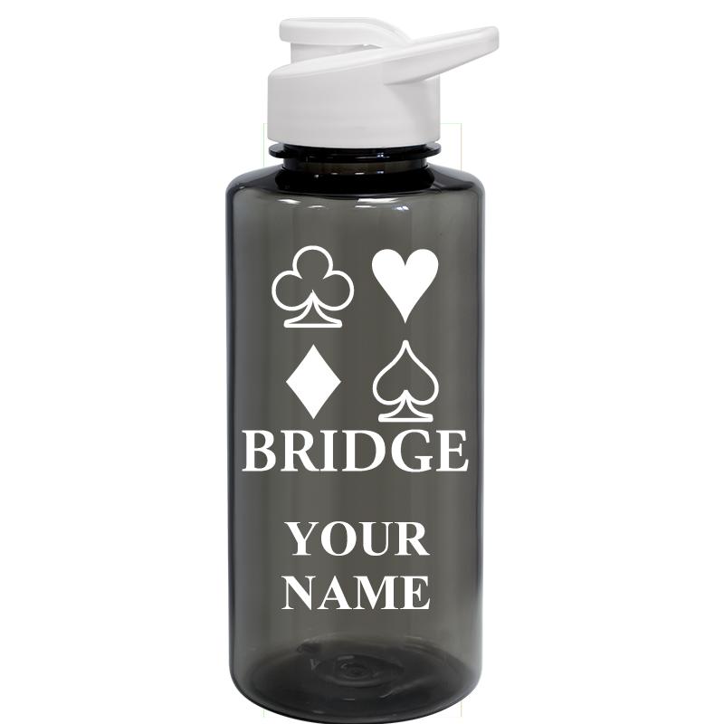 WATER BOTTLE 36OZ GRAY