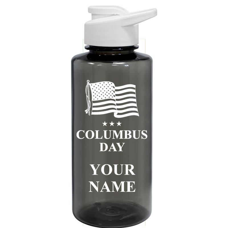 WATER BOTTLE 36OZ GRAY