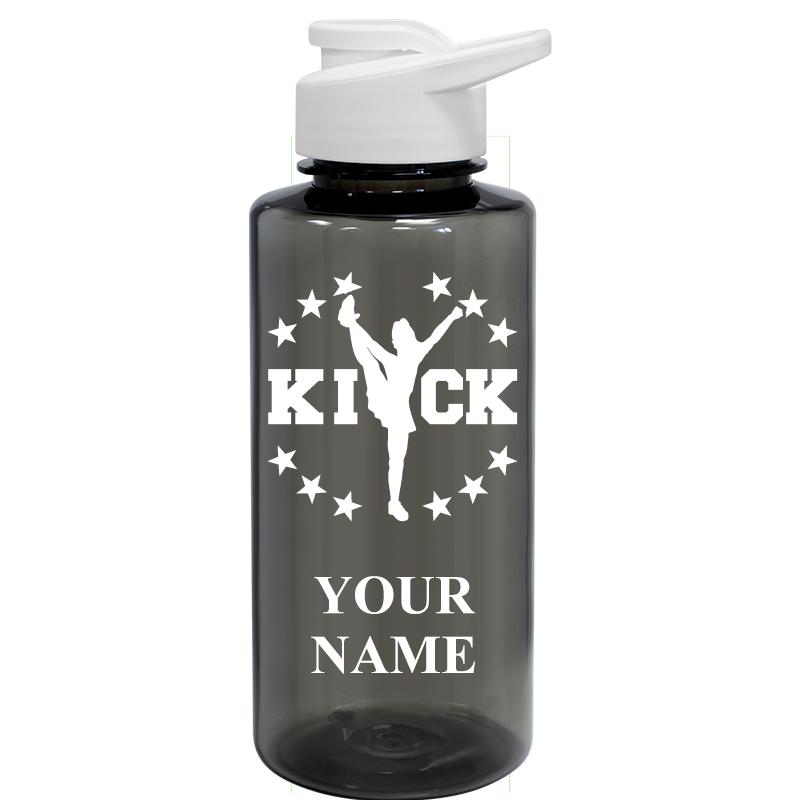 WATER BOTTLE 36OZ GRAY