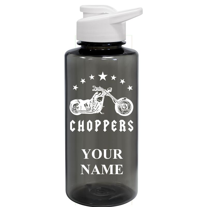 WATER BOTTLE 36OZ GRAY
