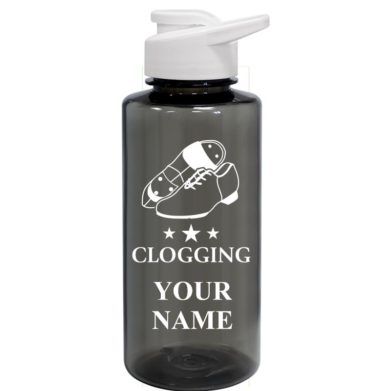 WATER BOTTLE 36OZ GRAY