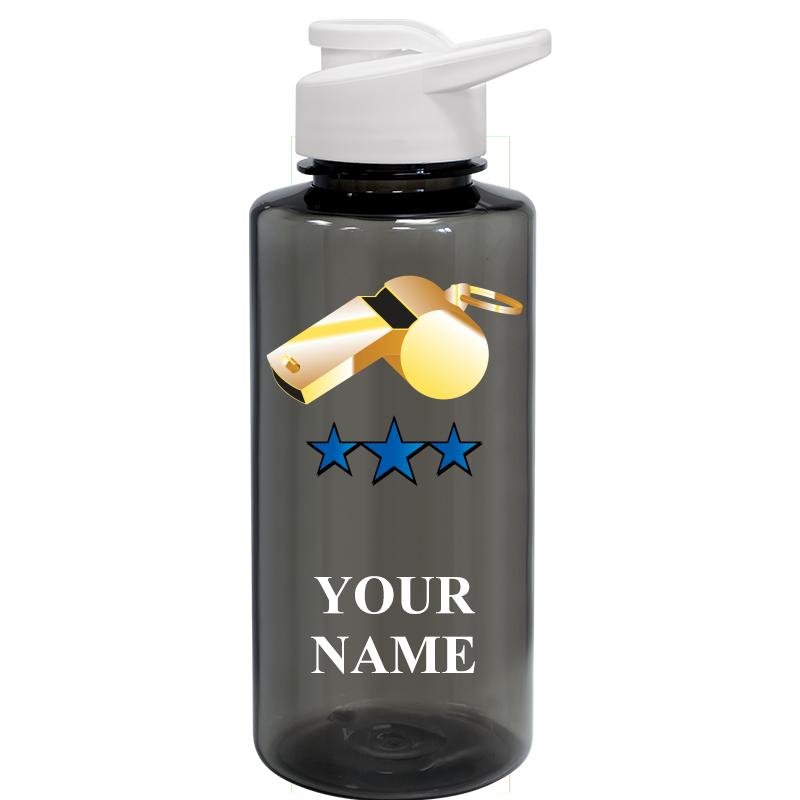 WATER BOTTLE 36OZ GRAY