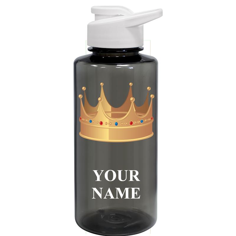 WATER BOTTLE 36OZ GRAY