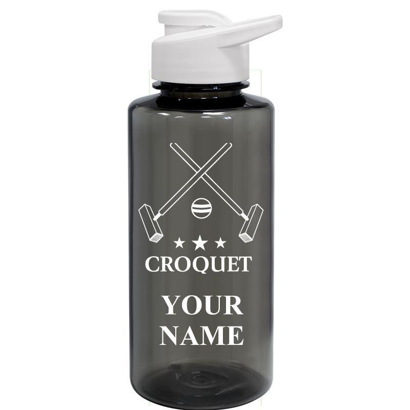 WATER BOTTLE 36OZ GRAY