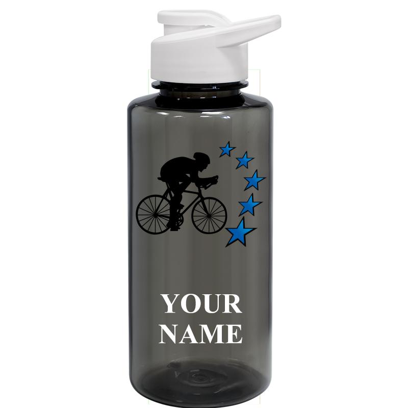 WATER BOTTLE 36OZ GRAY