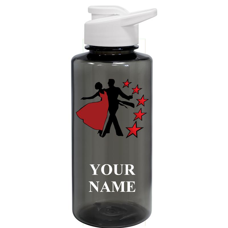 WATER BOTTLE 36OZ GRAY