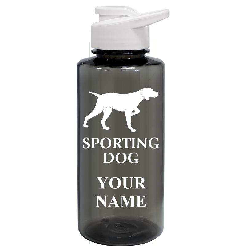 WATER BOTTLE 36OZ GRAY