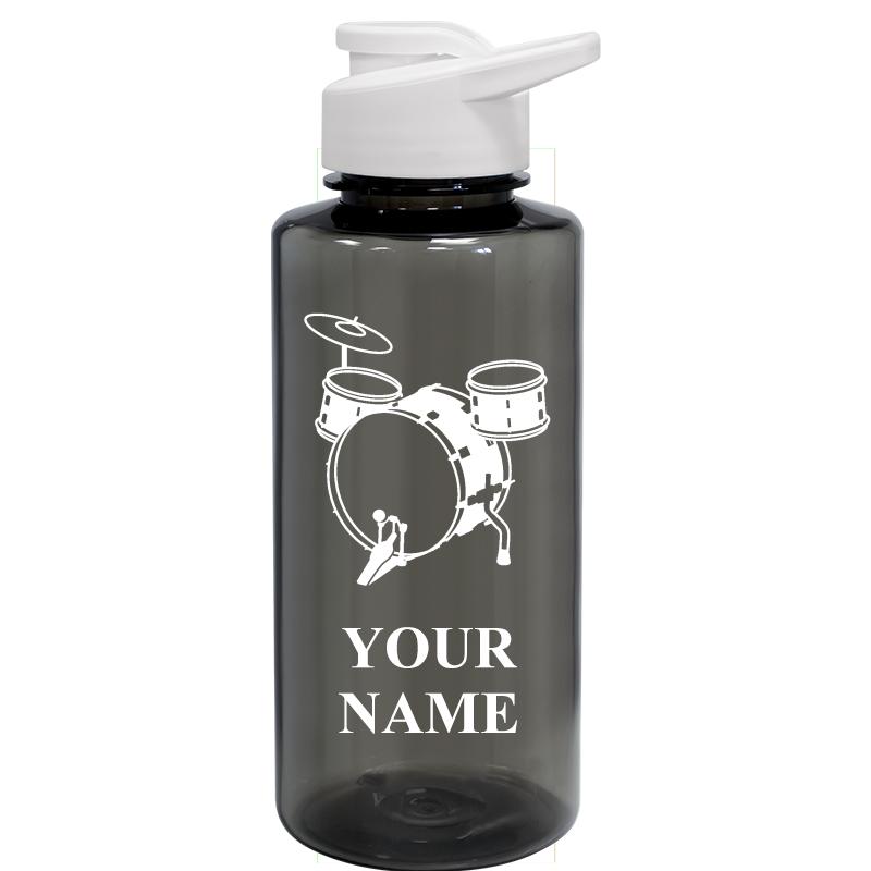 WATER BOTTLE 36OZ GRAY