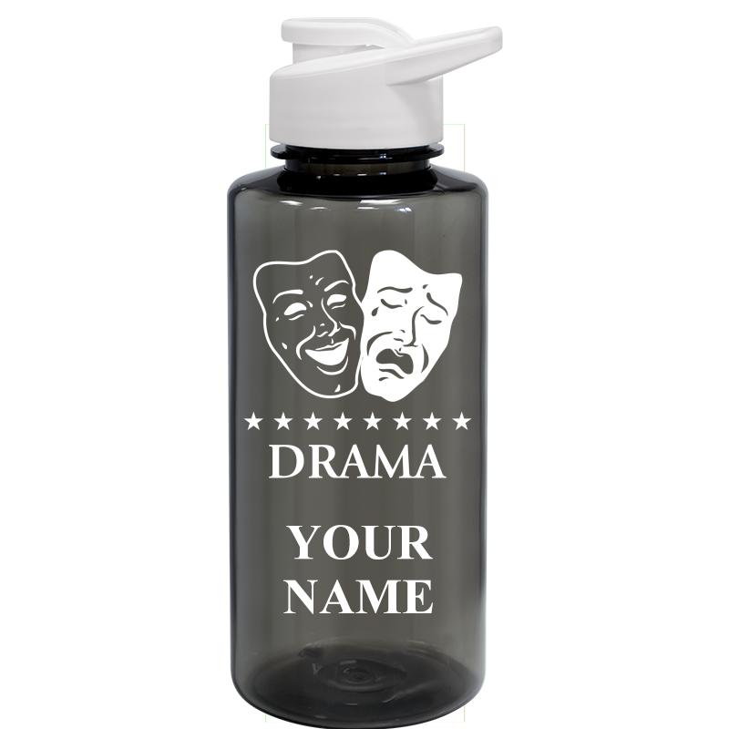 WATER BOTTLE 36OZ GRAY