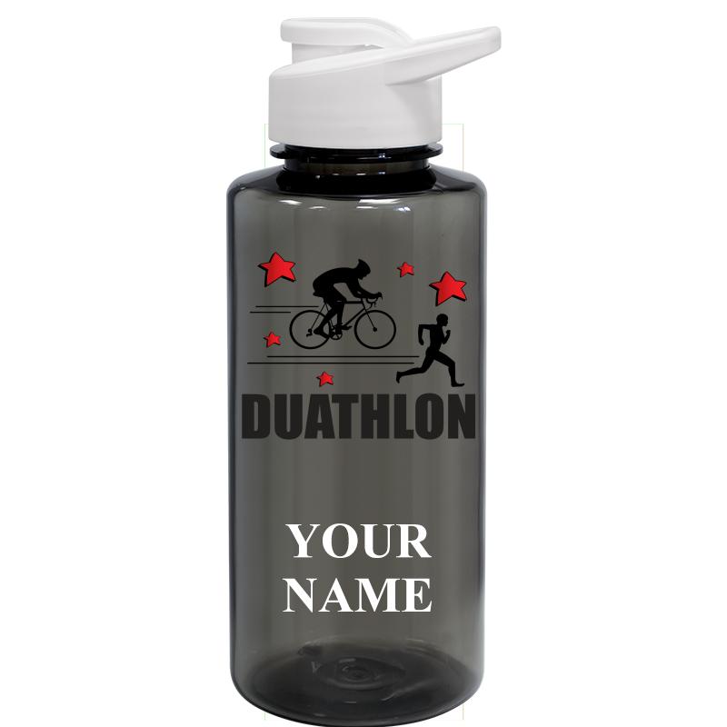 WATER BOTTLE 36OZ GRAY