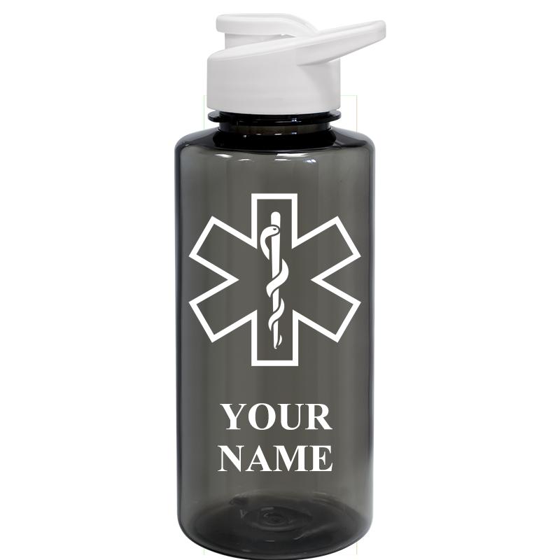 WATER BOTTLE 36OZ GRAY