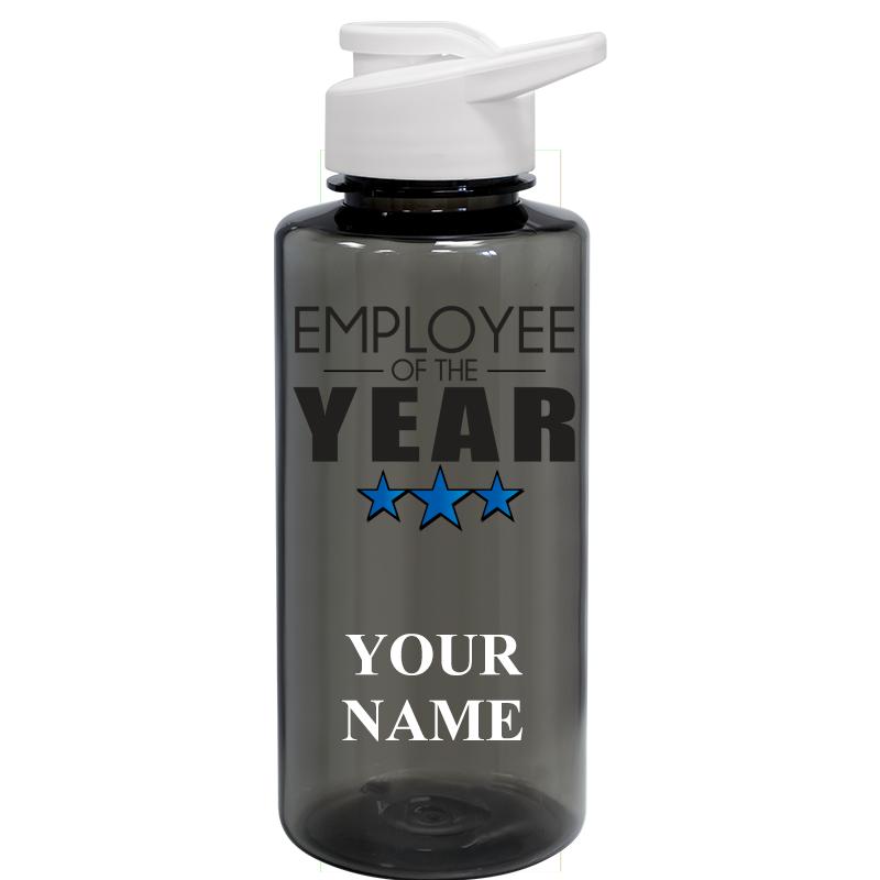 WATER BOTTLE 36OZ GRAY