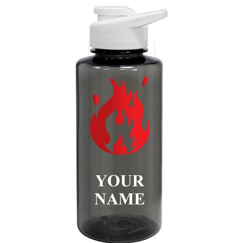 WATER BOTTLE 36OZ GRAY