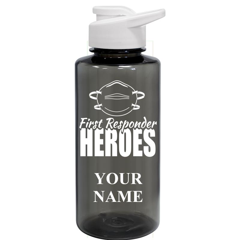 WATER BOTTLE 36OZ GRAY