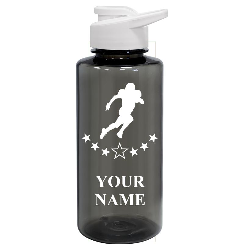 WATER BOTTLE 36OZ GRAY