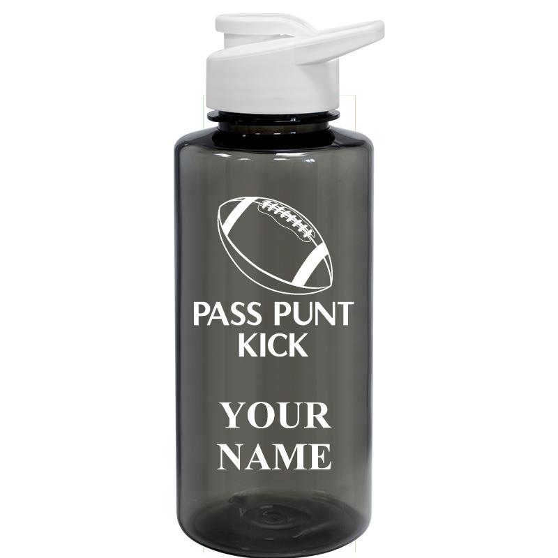 WATER BOTTLE 36OZ GRAY