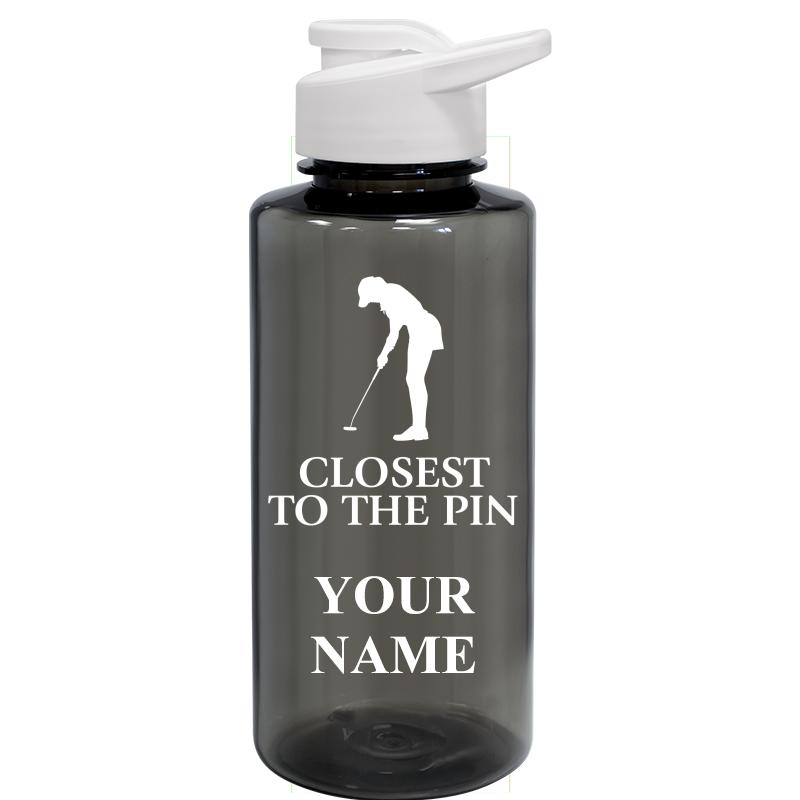WATER BOTTLE 36OZ GRAY