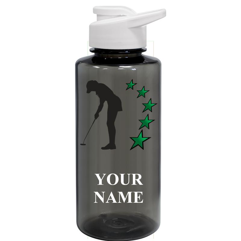 WATER BOTTLE 36OZ GRAY