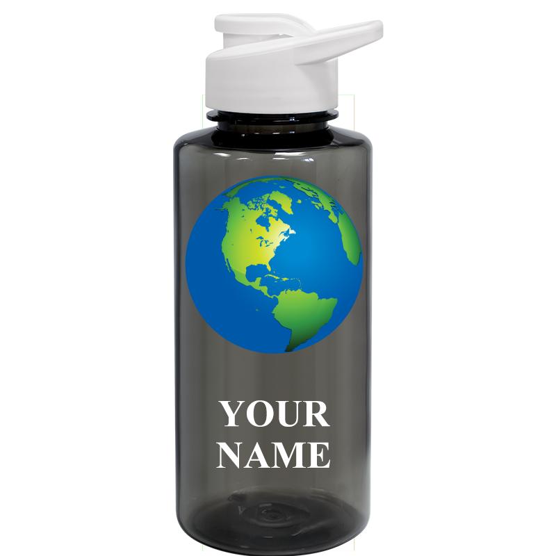 WATER BOTTLE 36OZ GRAY