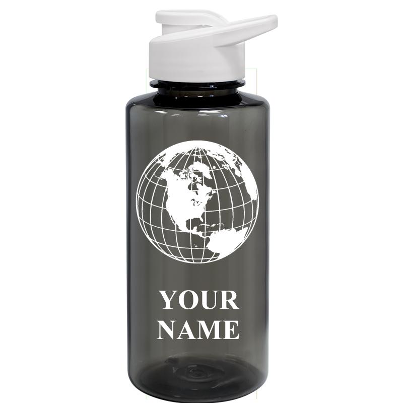 WATER BOTTLE 36OZ GRAY