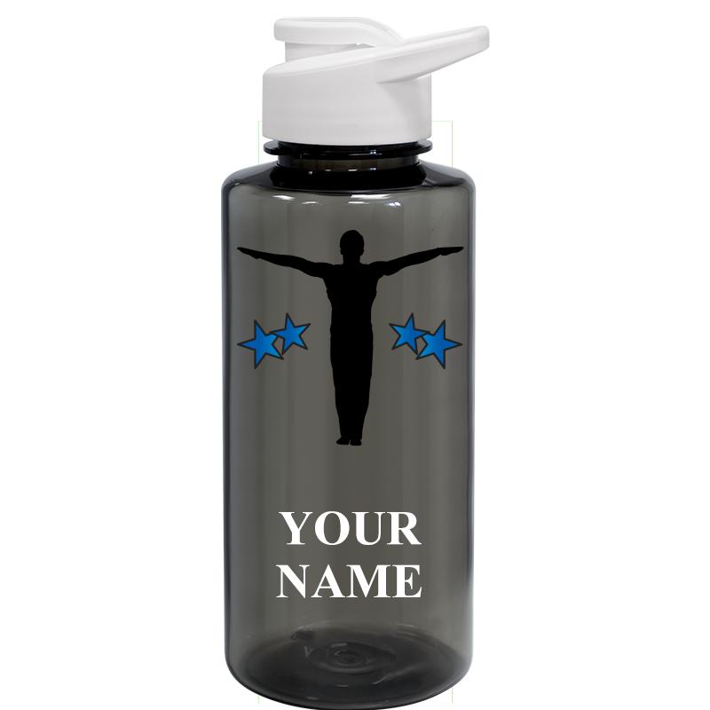 WATER BOTTLE 36OZ GRAY