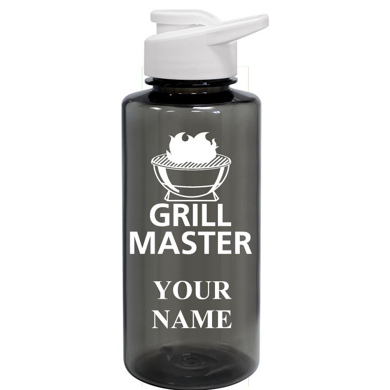 WATER BOTTLE 36OZ GRAY