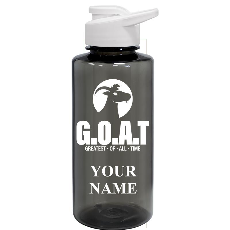 WATER BOTTLE 36OZ GRAY