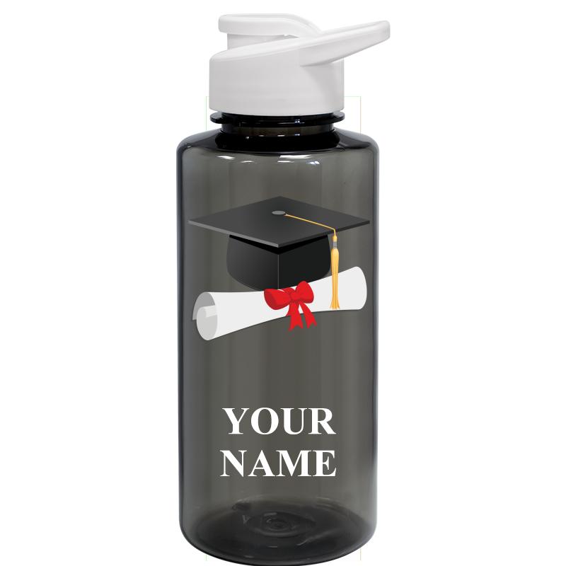 WATER BOTTLE 36OZ GRAY