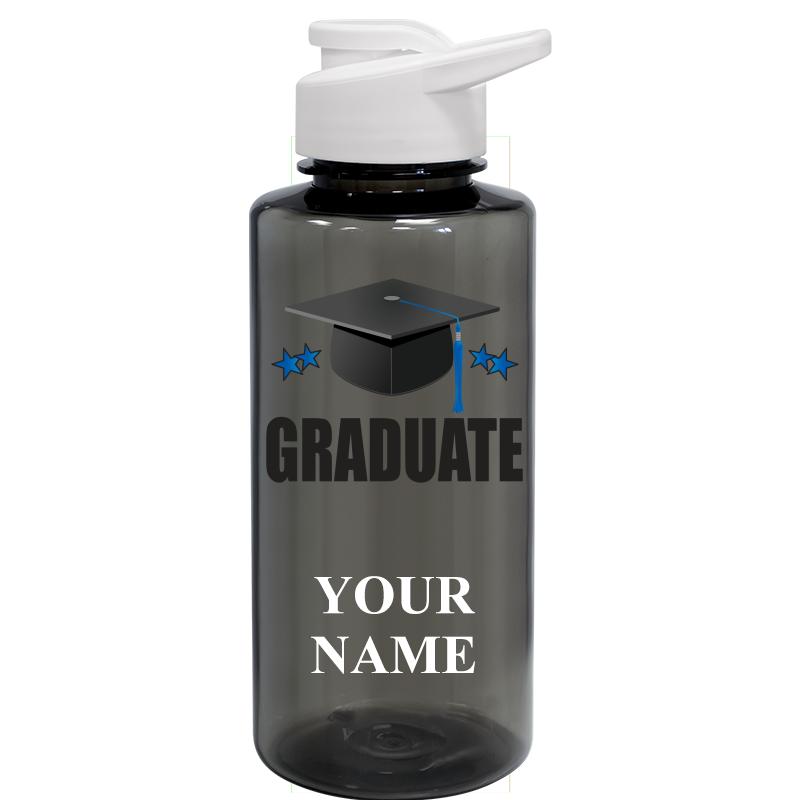 WATER BOTTLE 36OZ GRAY