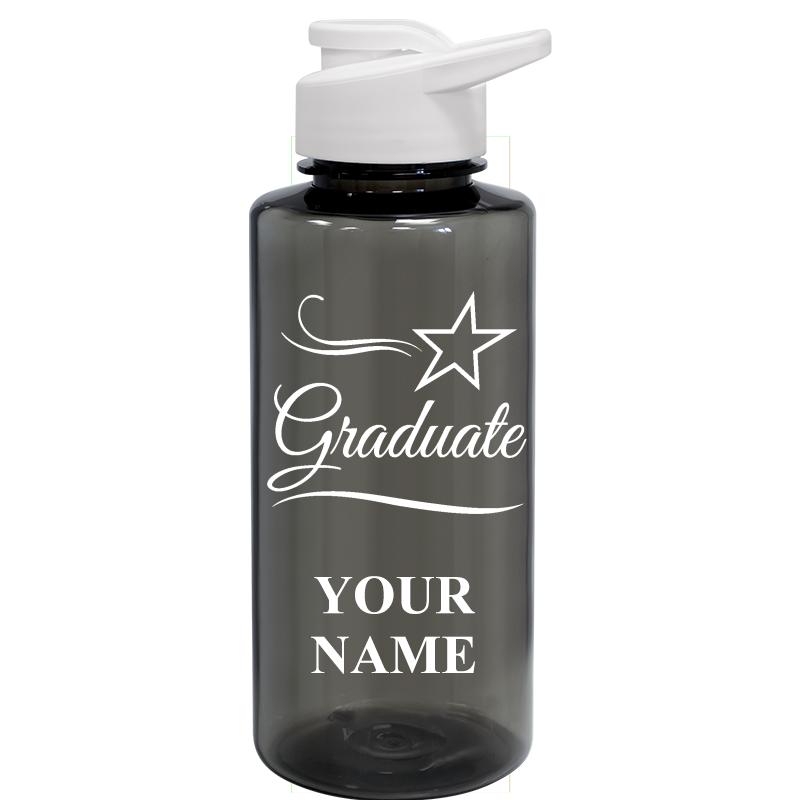 WATER BOTTLE 36OZ GRAY