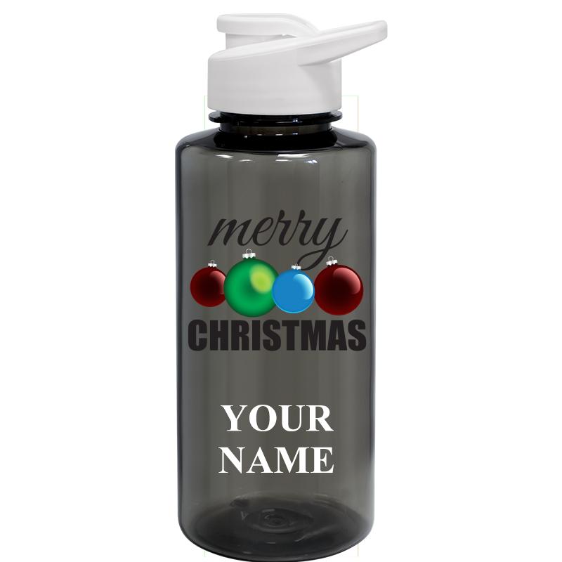 WATER BOTTLE 36OZ GRAY