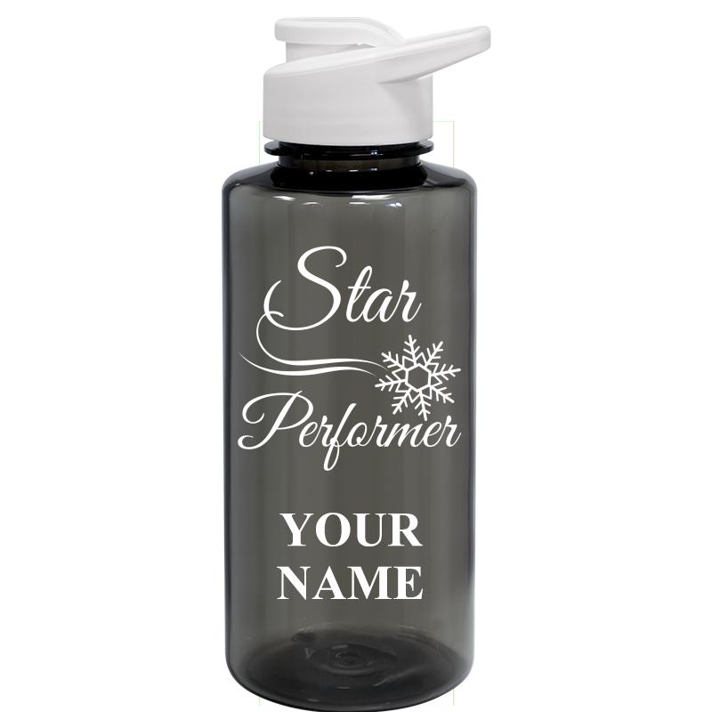 WATER BOTTLE 36OZ GRAY