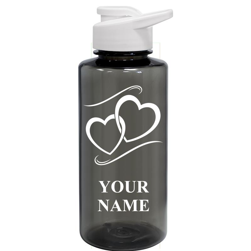 WATER BOTTLE 36OZ GRAY