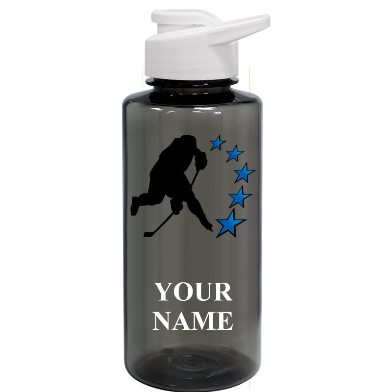 WATER BOTTLE 36OZ GRAY