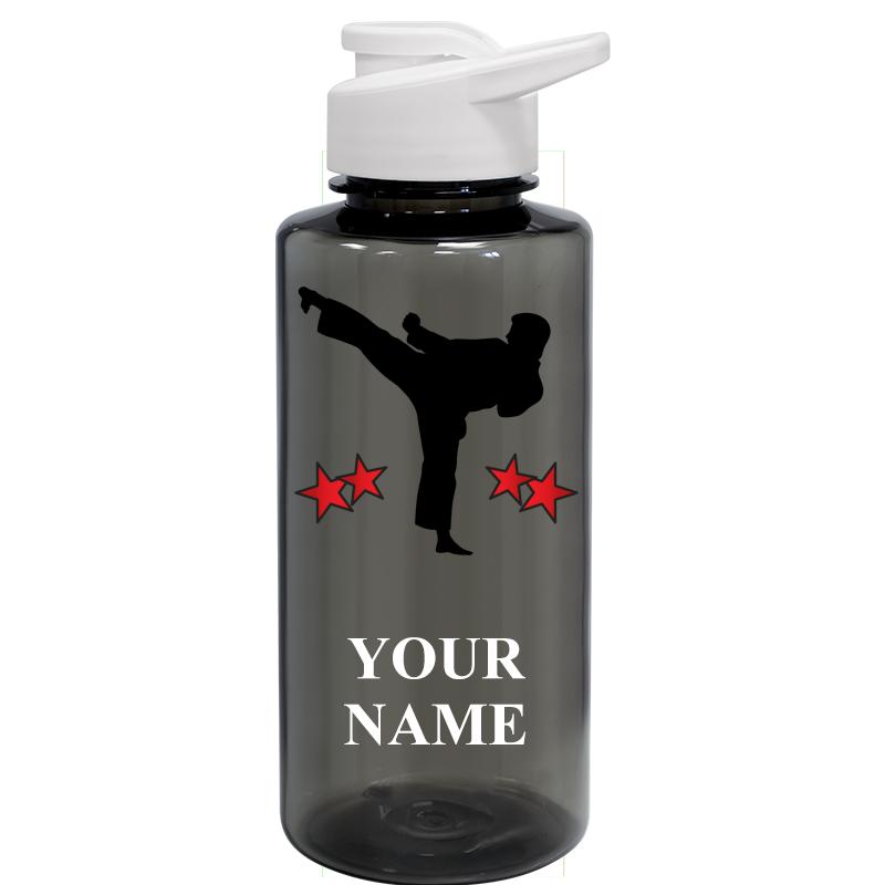 WATER BOTTLE 36OZ GRAY