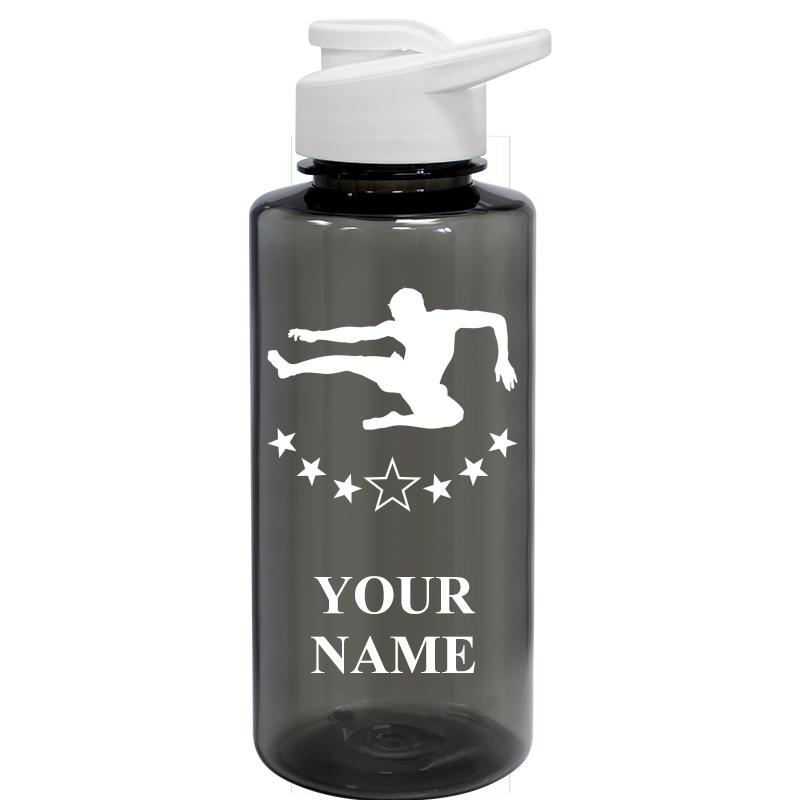 WATER BOTTLE 36OZ GRAY