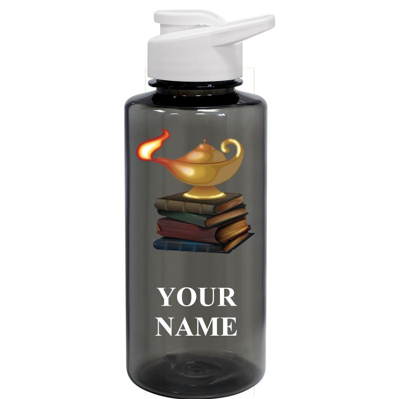 WATER BOTTLE 36OZ GRAY