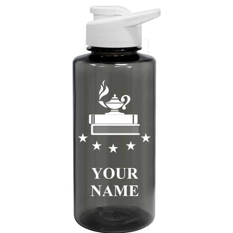 WATER BOTTLE 36OZ GRAY