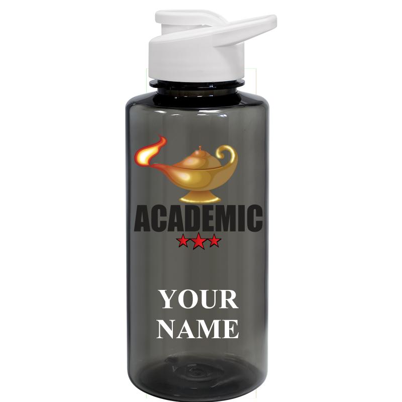 WATER BOTTLE 36OZ GRAY