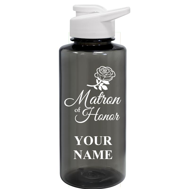 WATER BOTTLE 36OZ GRAY