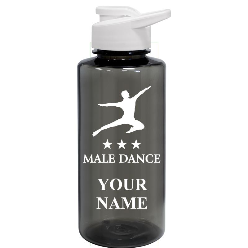 WATER BOTTLE 36OZ GRAY