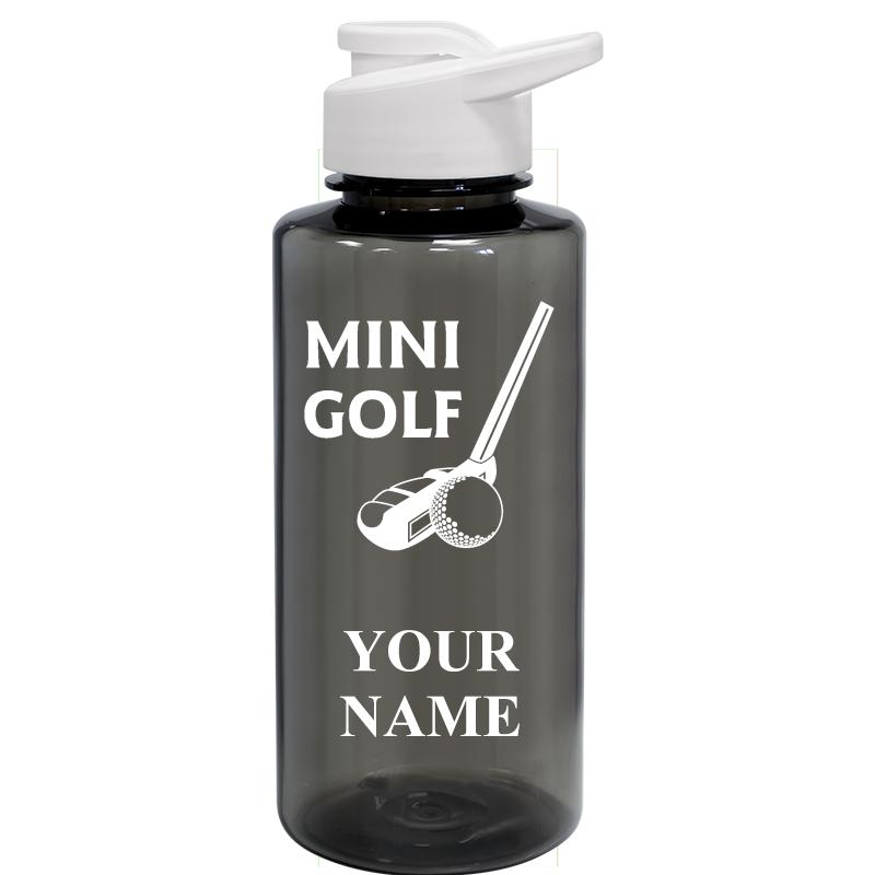 WATER BOTTLE 36OZ GRAY