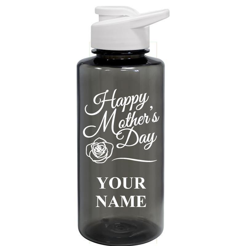 WATER BOTTLE 36OZ GRAY