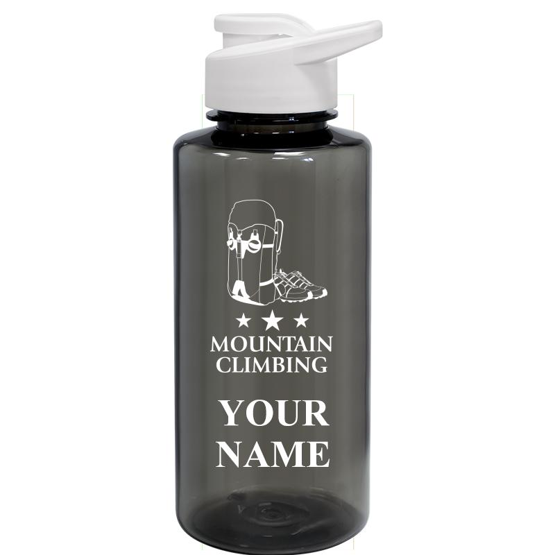 WATER BOTTLE 36OZ GRAY