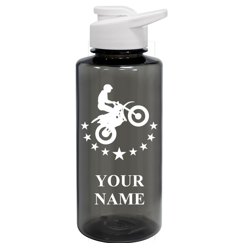 WATER BOTTLE 36OZ GRAY