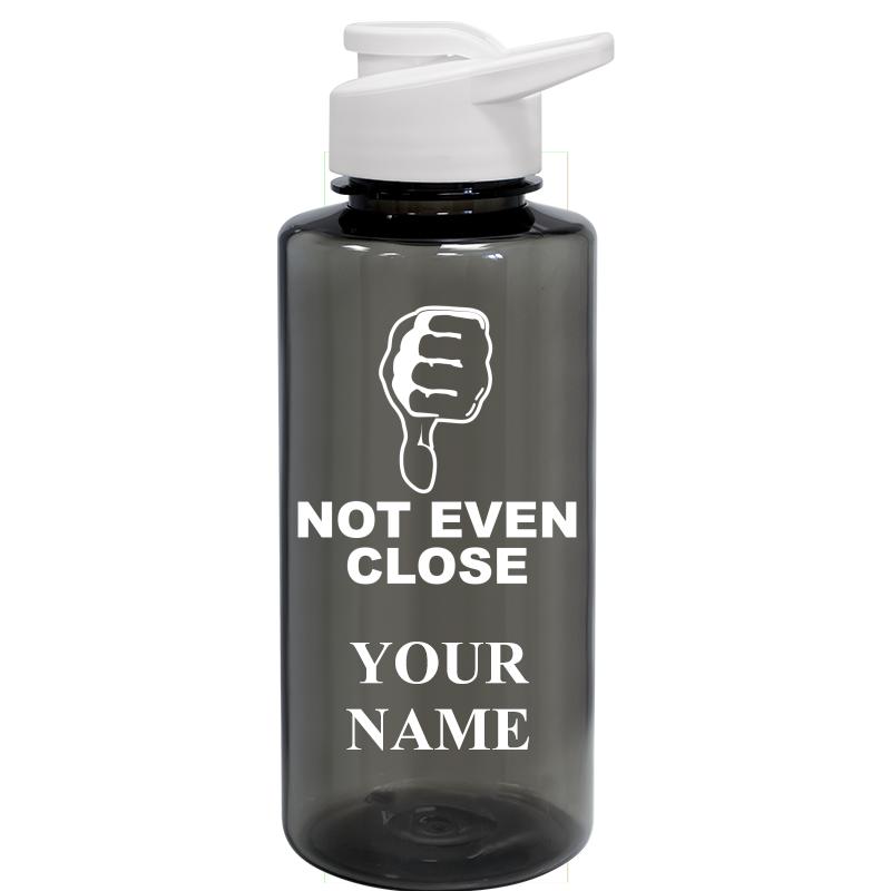WATER BOTTLE 36OZ GRAY