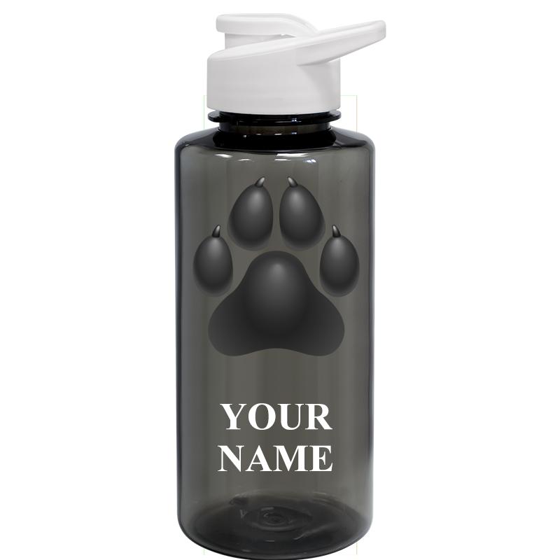 WATER BOTTLE 36OZ GRAY