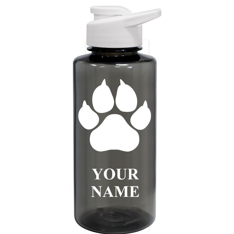 WATER BOTTLE 36OZ GRAY