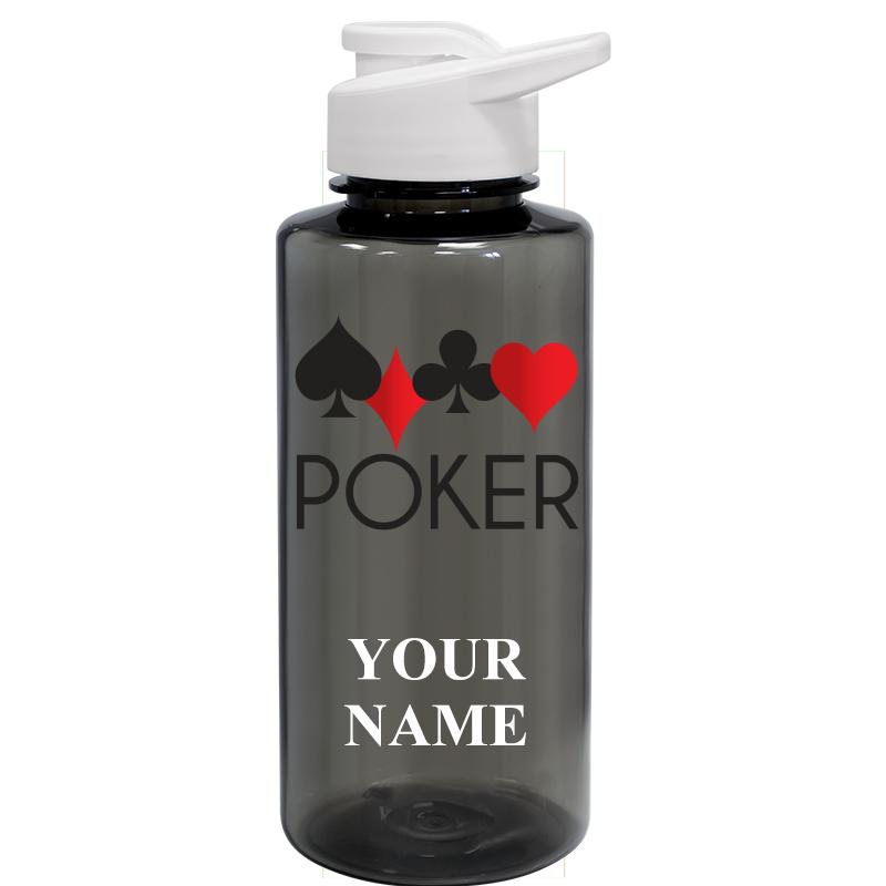 WATER BOTTLE 36OZ GRAY